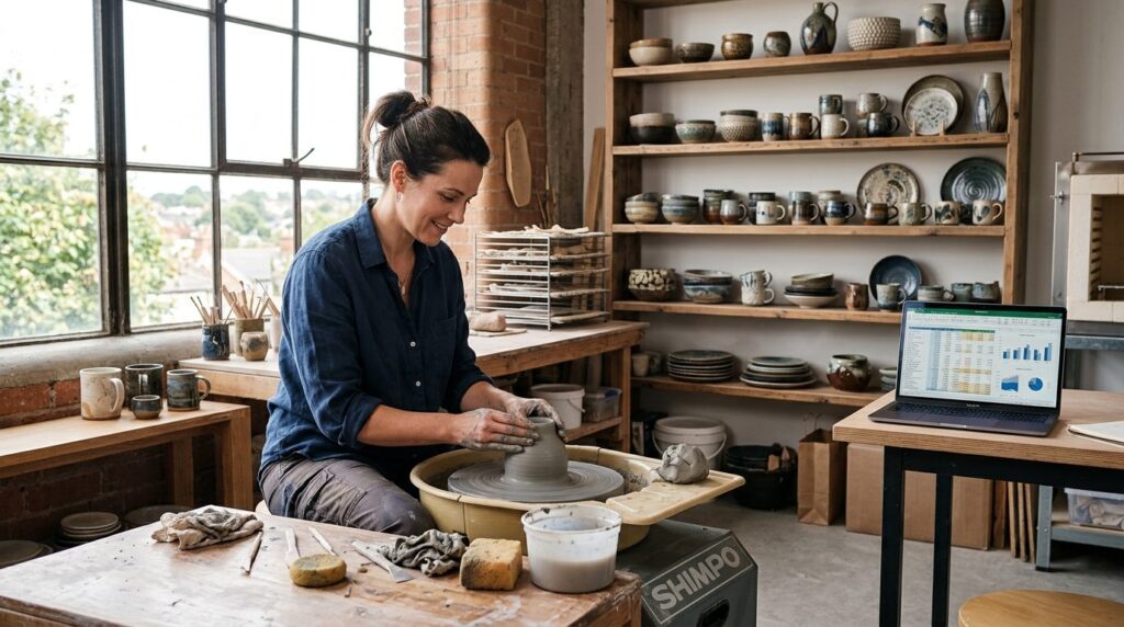 Professional lifestyle photograph of a mid-career profession